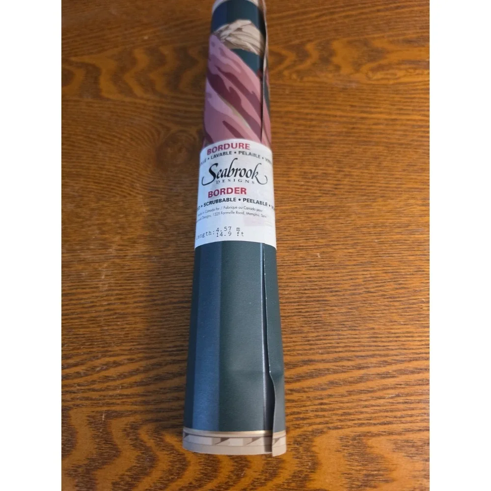 Seabrook Designs Wallpaper 14ft X 10.2 wide each roll. New in packaging!